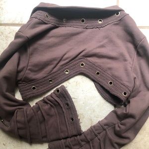 Infinity now crop jacket- festival wear